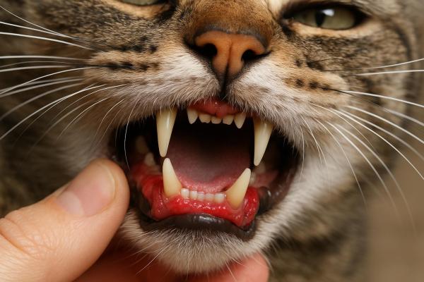 Ferida na boca do gato: o que pode causar e como tratar? - 2. Gengivite