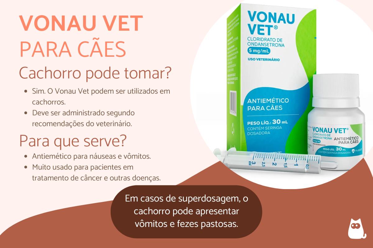 Vonau Vet para cachorro - Para que serve, doses, efeitos colaterais
