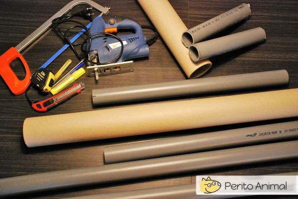 Arranhador caseiro para gatos - Materiais necessário para um arranhador para gato