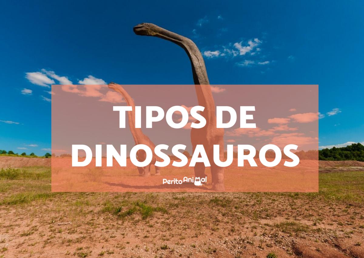 Tipos de dinossauros que existiram - Características, nomes e fotos