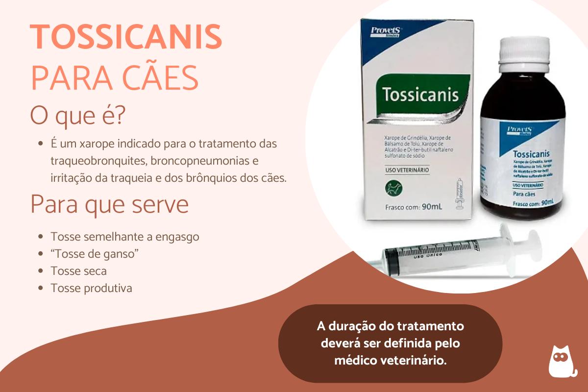 Tossicanis para cães - Para que serve, doses, efeitos colaterais
