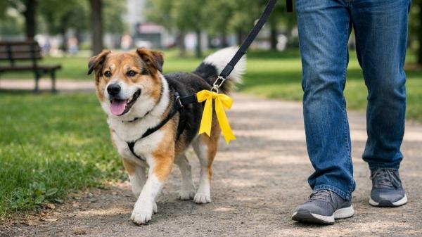 O que significa laço amarelo na coleira do cachorro? - O verdadeiro significado do laço amarelo na coleira de um cachorro