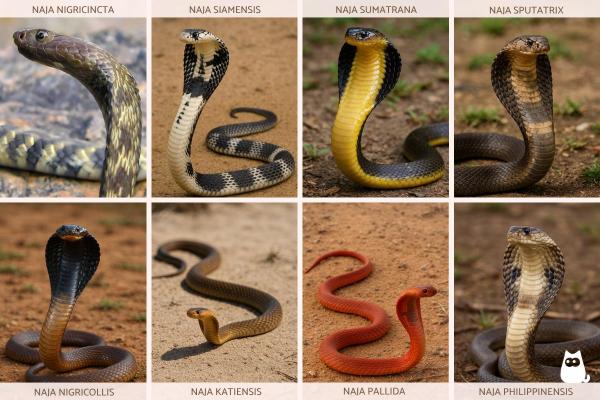 Cobra que cospe veneno: tipos, habitat e alimentação - Tipos de cobras que cospem veneno